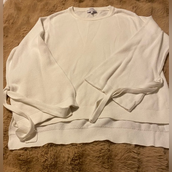 1.STATE Womens Tie Sleeve Knit Sweater - Picture 8 of 8